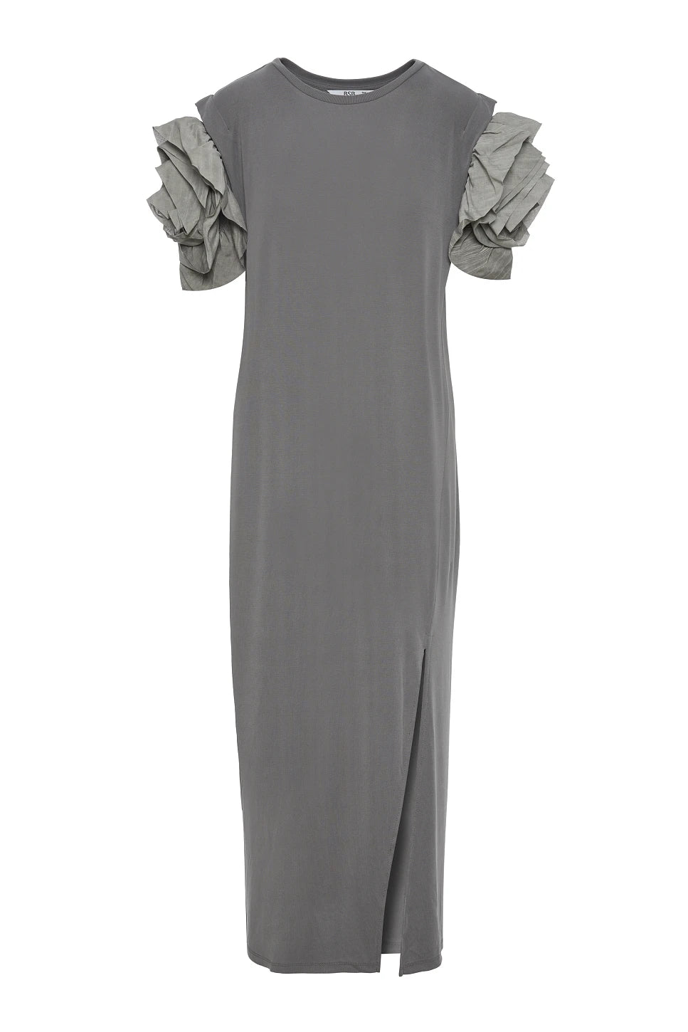 VESTIDO MIDI VOLANTES